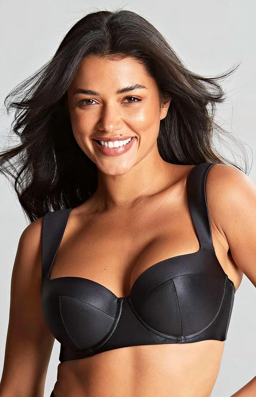 NEW PANACHE bette balcony bikini in obsidian
